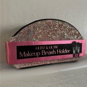 Glitz & glam makeup brush holder